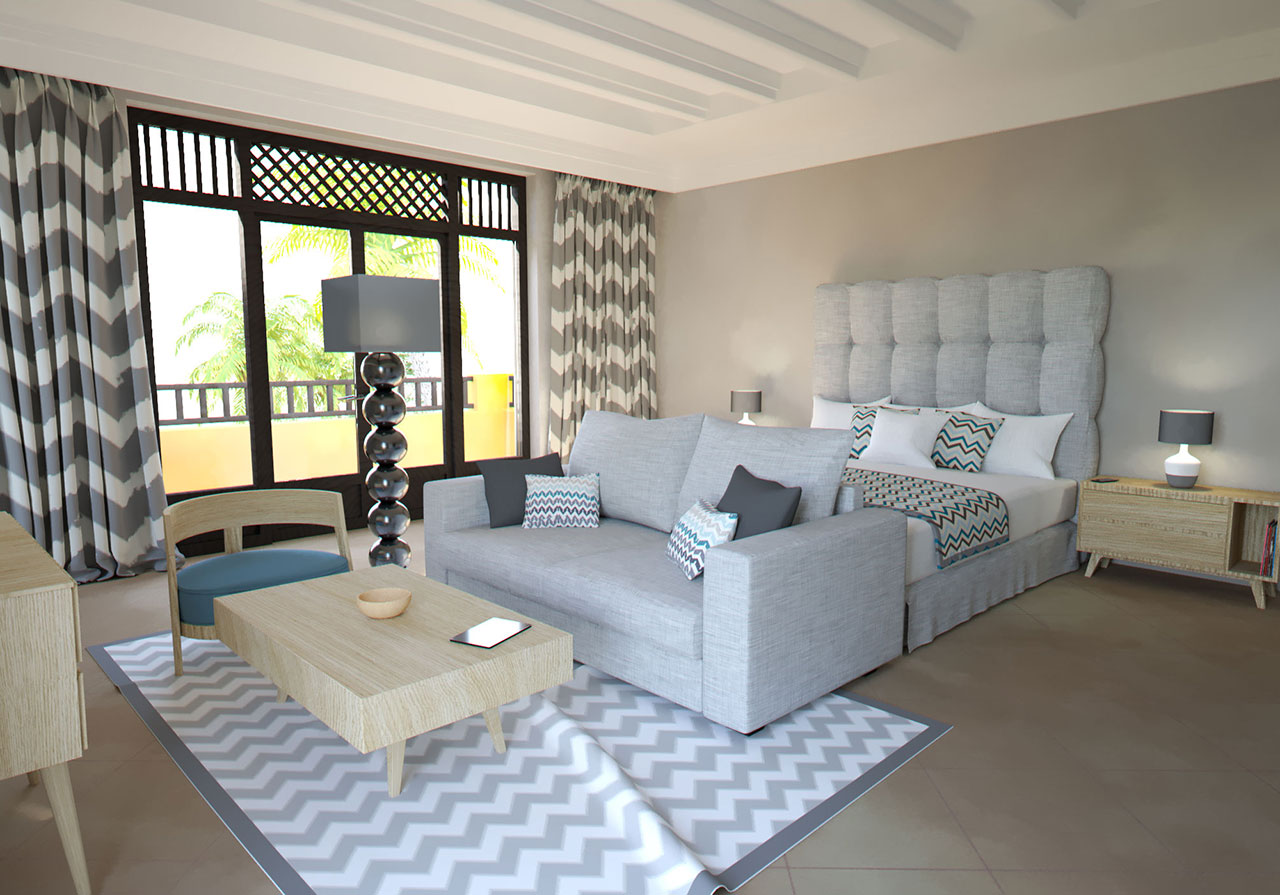 Four Seasons Villa Queen Bedroom